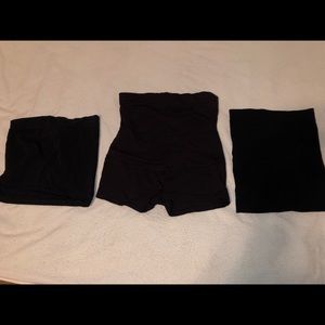 Maternity belly band stretch